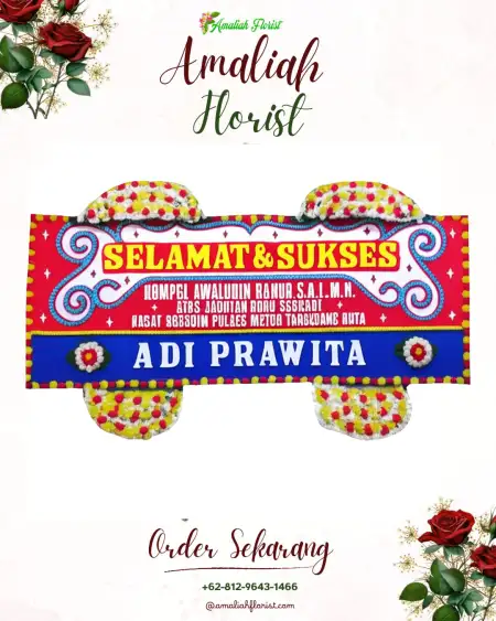 Papan Bunga Ucapan Selamat Sungai Melayu Rayak